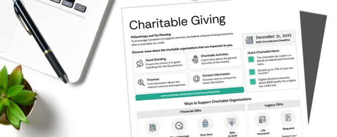 Charitable Giving Infographic