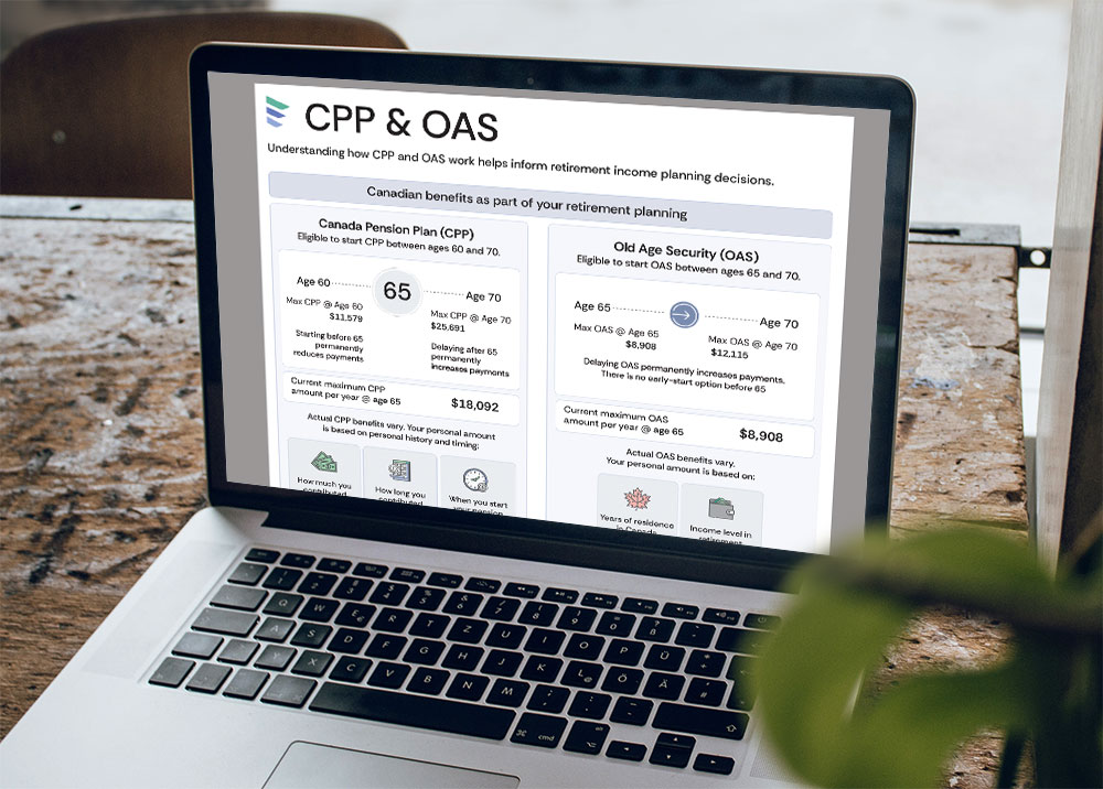 Understanding CPP and OAS infographic