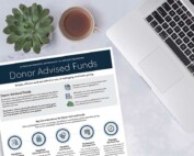 Donor advised funds infographic