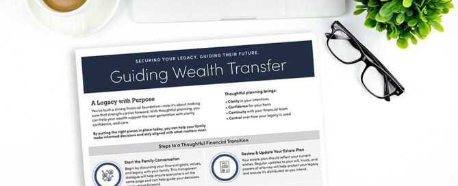 Guiding Wealth Transfer infographic