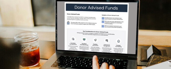 Donor Advised Funds infographic