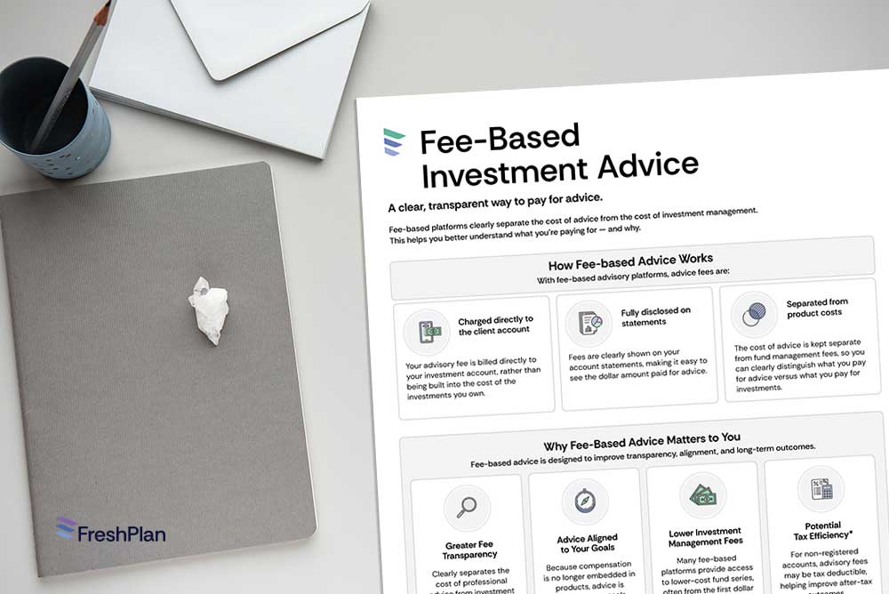 Fee-Based Advice infographic