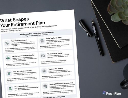 What Shapes Your Retirement Plan